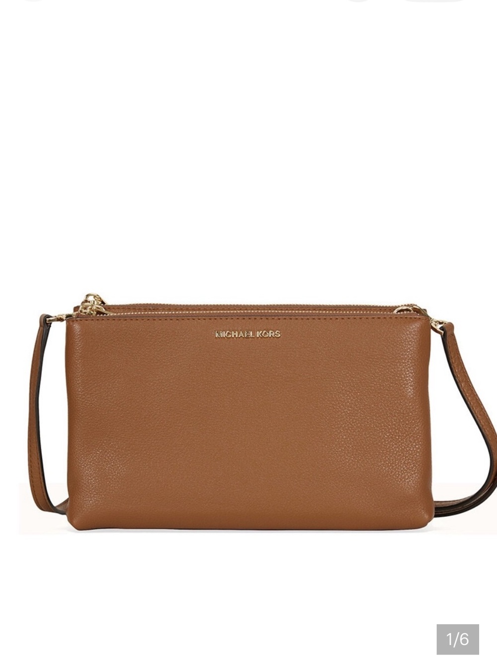 Michael Kors Jet Set Travel Double Gusset Crossbody